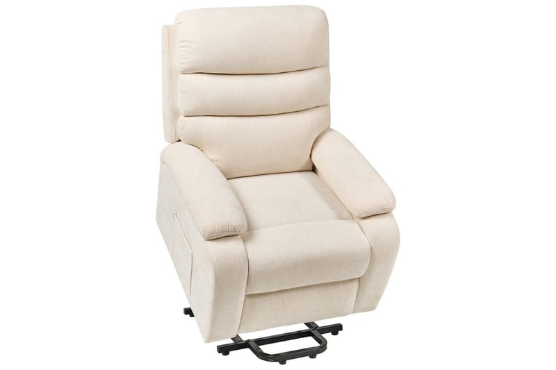 Elektrisk reclinerfåtölj Rise Ljusbeige - Ljusbeige - Möbler - Vardagsrum - Fåtöljer - Liggfåtöljer