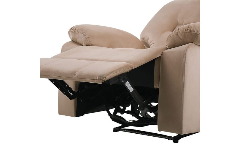 Elektrisk reclinerfåtölj Rovik Beige - Beige - Möbler - Vardagsrum - Fåtöljer - Biofåtöljer & reclinerfåtöljer