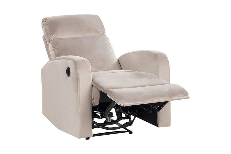 Elektrisk reclinerfåtölj Verdal Elektrisk Beige - Beige - Möbler - Vardagsrum - Fåtöljer - Liggfåtöljer