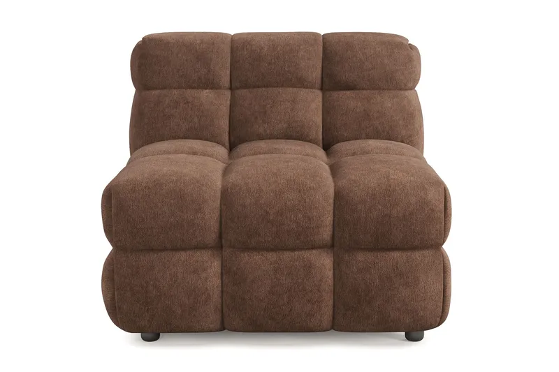 Elise Bubblig Fåtölj - Brun - Möbler - Vardagsrum - Fåtöljer - Fåtölj utan armstöd