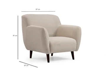 Ennadai Fåtölj - Beige - Möbler - Vardagsrum - Fåtöljer