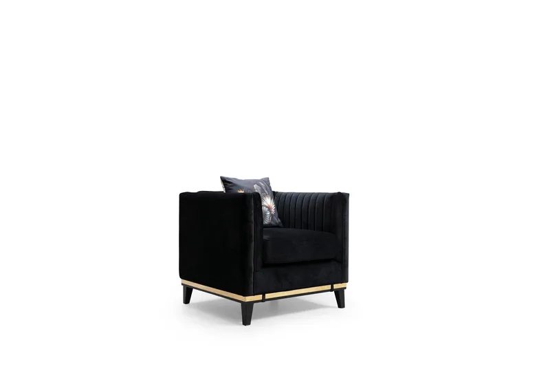 Esquimalt Fåtölj, Svart