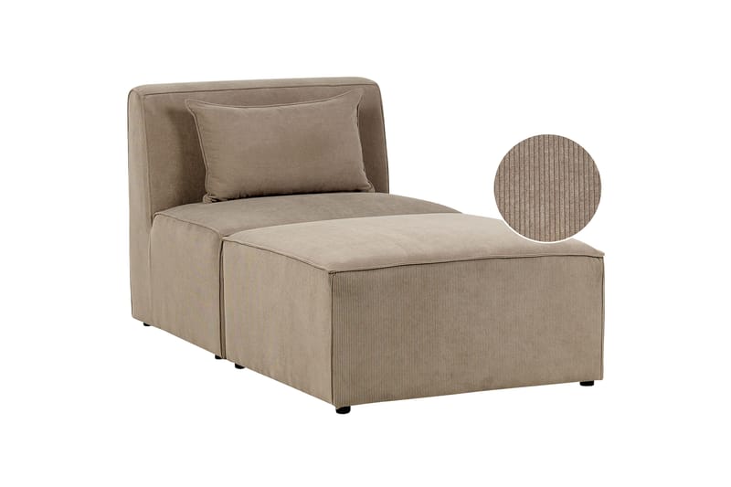 Fabjerg Schäslong 83 cm - Beige - Möbler - Vardagsrum - Fåtöljer - Schäslongfåtöljer & divanfåtöljer