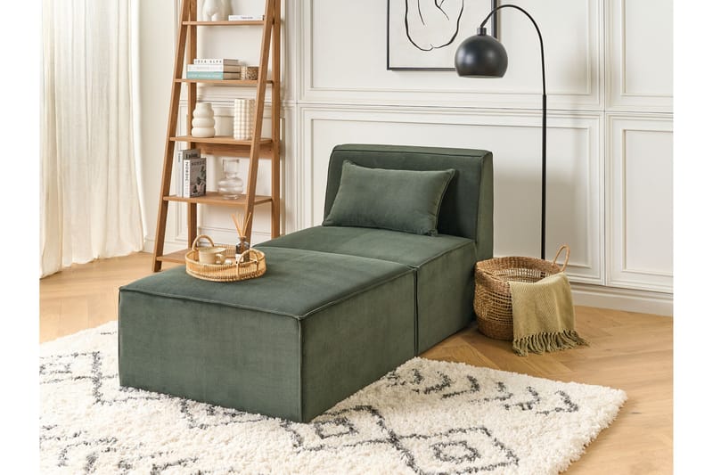Fabjerg Schäslong 83 cm - Grön - Möbler - Vardagsrum - Fåtöljer - Schäslongfåtöljer & divanfåtöljer