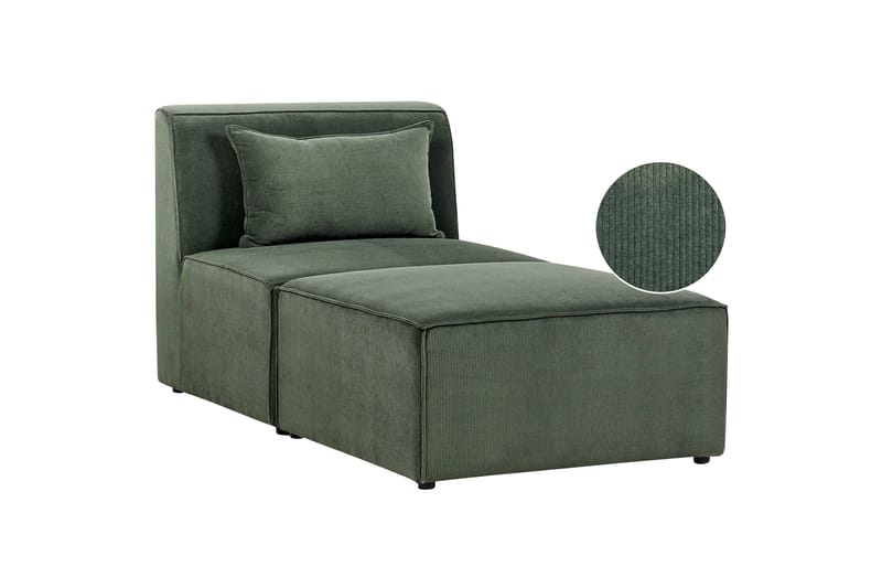 Fabjerg Schäslong 83 cm - Grön - Möbler - Vardagsrum - Fåtöljer - Schäslongfåtöljer & divanfåtöljer
