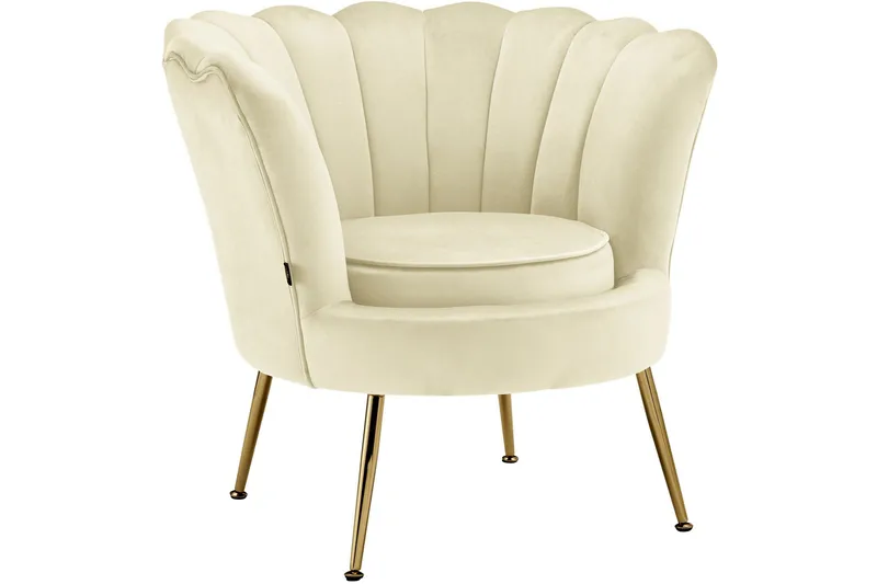 Fållinge Loungefåtölj - Krämvit - Möbler - Vardagsrum - Fåtöljer