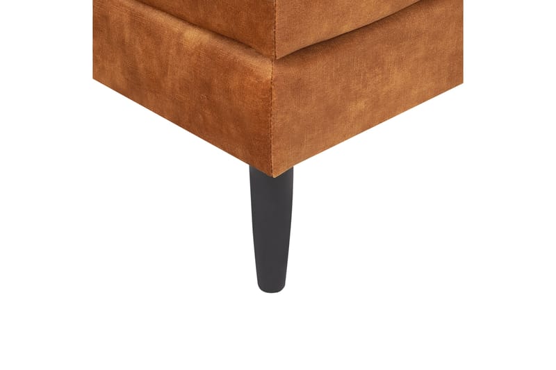 Faralov Schäslong 73 cm - Svart/Gul - Möbler - Vardagsrum - Fåtöljer - Schäslongfåtöljer & divanfåtöljer
