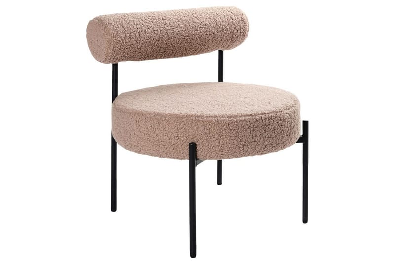 Fåtölj Alpha Beige/svart - Beige/svart - Möbler - Vardagsrum - Fåtöljer - Fåtölj utan armstöd