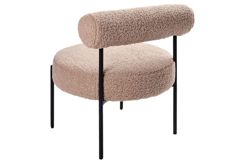 Fåtölj Alpha Beige/svart - Beige/svart - Möbler - Vardagsrum - Fåtöljer - Fåtölj utan armstöd