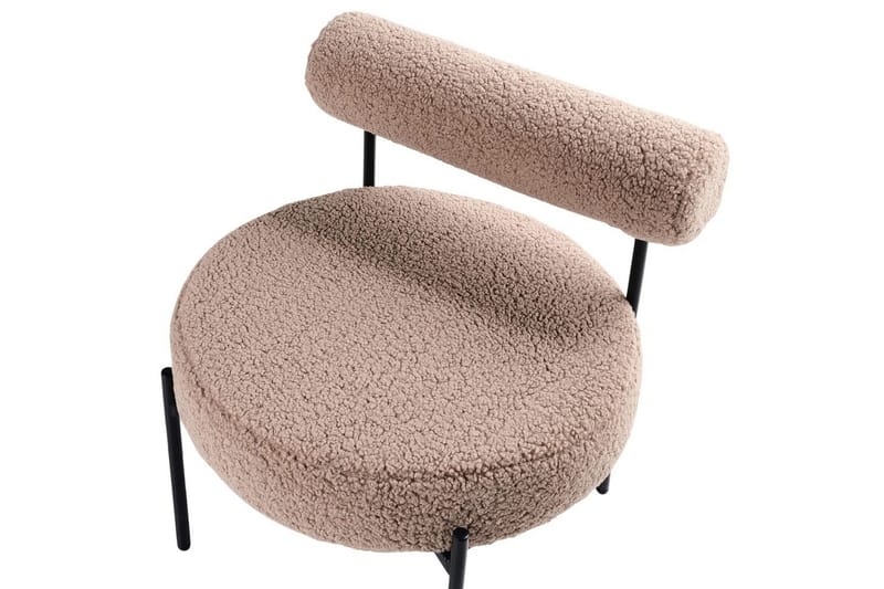 Fåtölj Alpha Beige/svart - Beige/svart - Möbler - Vardagsrum - Fåtöljer - Fåtölj utan armstöd