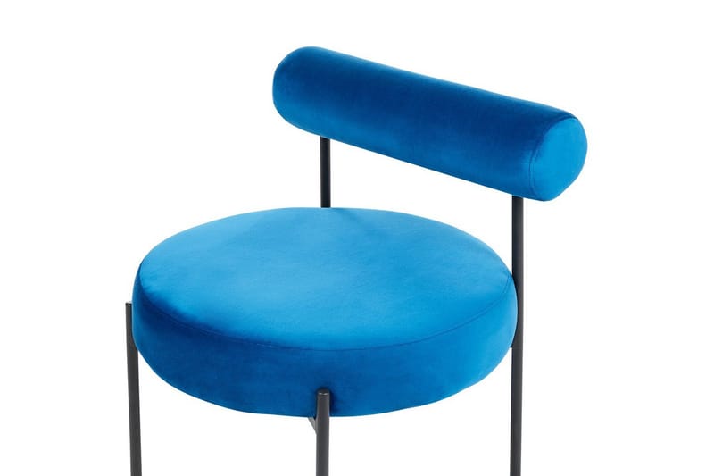 Fåtölj Alpha - Blå, Svart - Möbler - Vardagsrum - Fåtöljer - Fåtölj utan armstöd