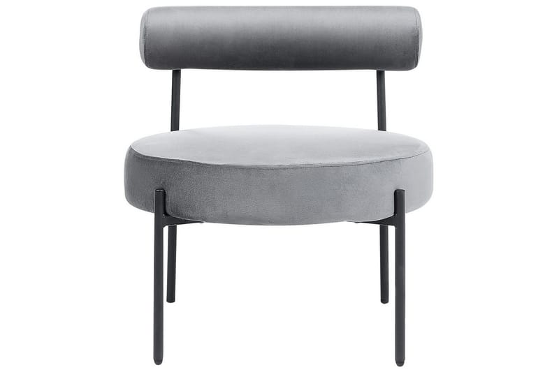 Fåtölj Alpha - Grå, svart - Möbler - Vardagsrum - Fåtöljer - Fåtölj utan armstöd