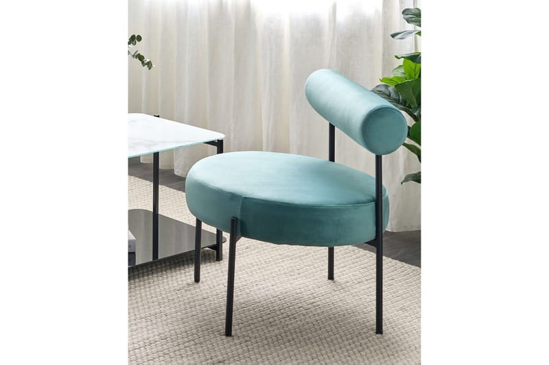 Fåtölj Alpha - Grön, Svart - Möbler - Vardagsrum - Fåtöljer - Fåtölj utan armstöd