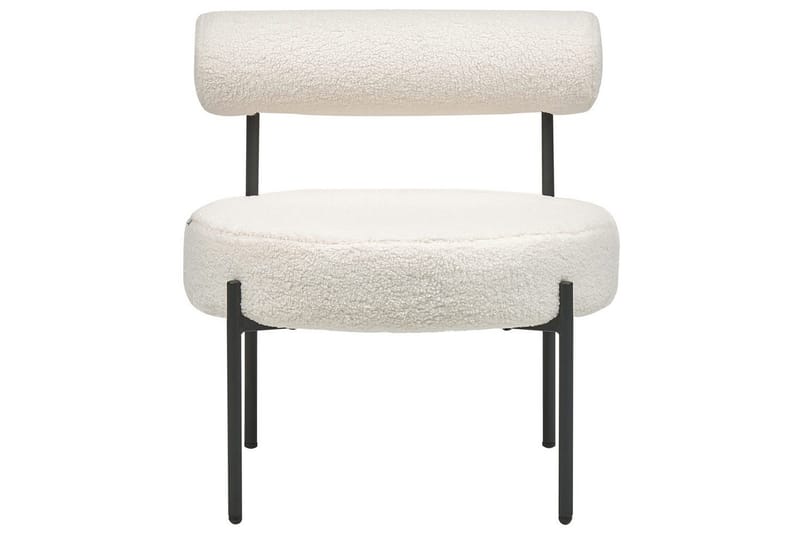 Fåtölj Alpha - Vit, Svart - Möbler - Vardagsrum - Fåtöljer - Fåtölj utan armstöd