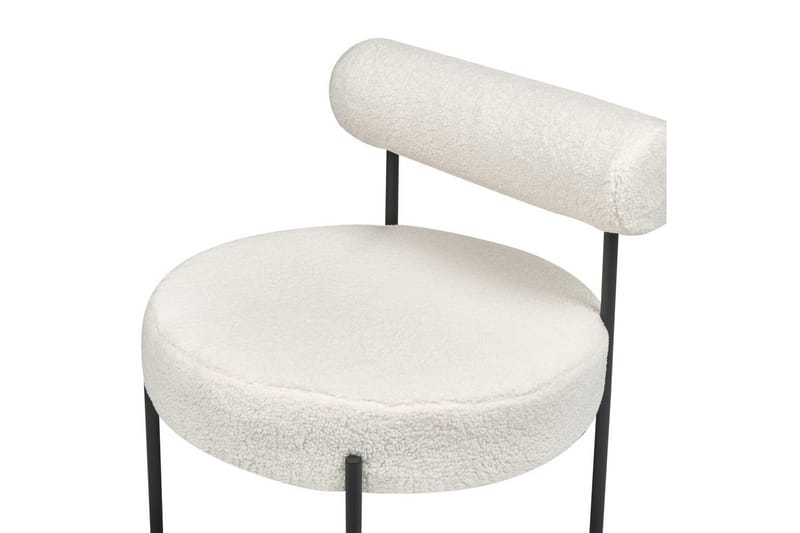 Fåtölj Alpha - Vit, Svart - Möbler - Vardagsrum - Fåtöljer - Fåtölj utan armstöd