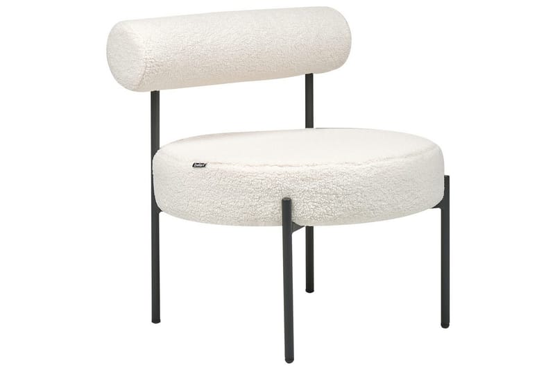 Fåtölj Alpha - Vit, Svart - Möbler - Vardagsrum - Fåtöljer - Fåtölj utan armstöd