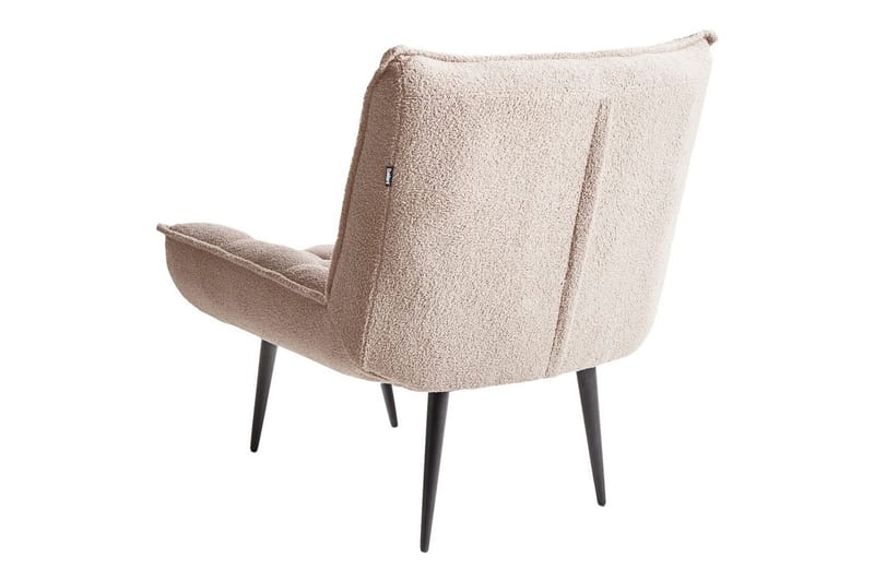 Fåtölj Alvesta Beige/svart - Beige/svart - Möbler - Vardagsrum - Fåtöljer - Fåtölj utan armstöd