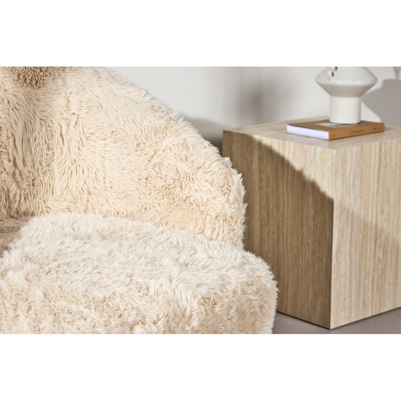 Fåtölj Astru - Beige - Möbler - Vardagsrum - Fåtöljer - Clubfåtöljer