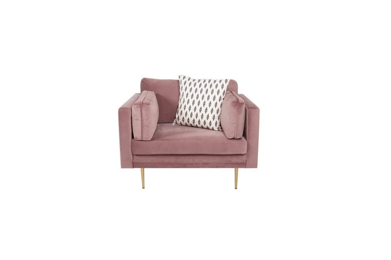 Fåtölj Boom Sammet - Rosa - Möbler - Vardagsrum - Fåtöljer - Clubfåtöljer