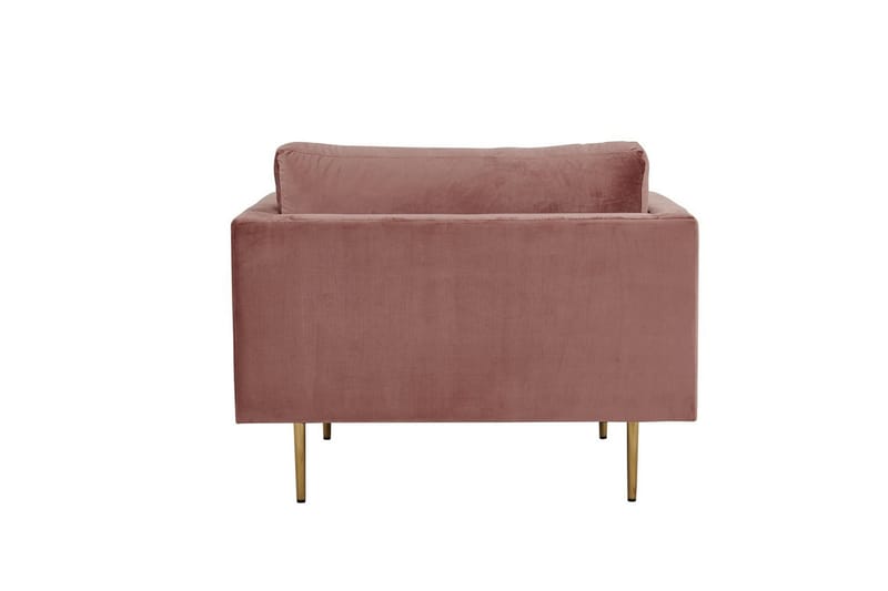 Fåtölj Boom Sammet - Rosa - Möbler - Vardagsrum - Fåtöljer - Clubfåtöljer