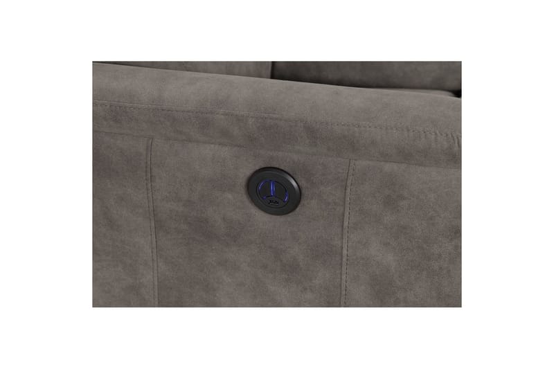 Fåtölj Coullon Grå - Grå - Möbler - Vardagsrum - Fåtöljer - Biofåtöljer & reclinerfåtöljer