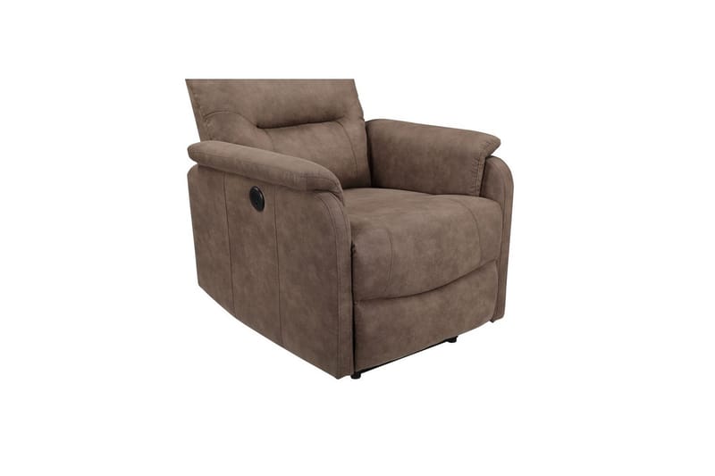 Fåtölj Coullon Taupe - Taupe - Möbler - Vardagsrum - Fåtöljer - Liggfåtöljer