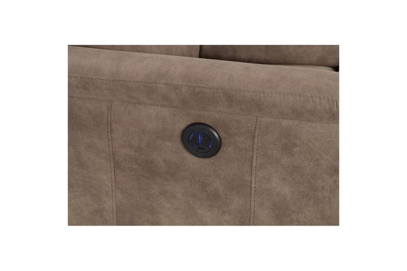 Fåtölj Coullon Taupe - Taupe - Möbler - Vardagsrum - Fåtöljer - Biofåtöljer & reclinerfåtöljer