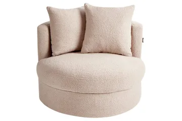 Fåtölj Dalby Beige - Beige - Möbler - Vardagsrum - Fåtöljer - Fåtölj utan armstöd