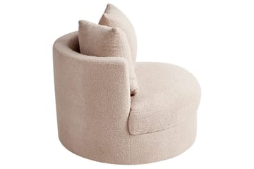 Fåtölj Dalby Beige - Beige - Möbler - Vardagsrum - Fåtöljer - Fåtölj utan armstöd