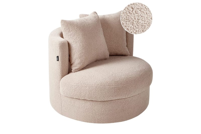 Fåtölj Dalby Beige - Beige - Möbler - Vardagsrum - Fåtöljer - Biofåtöljer & reclinerfåtöljer