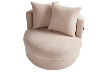 Fåtölj Dalby Beige - Beige - Möbler - Vardagsrum - Fåtöljer - Fåtölj utan armstöd