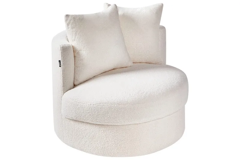 Fåtölj Dalby Vit - Vit - Möbler - Vardagsrum - Fåtöljer - Fåtölj utan armstöd