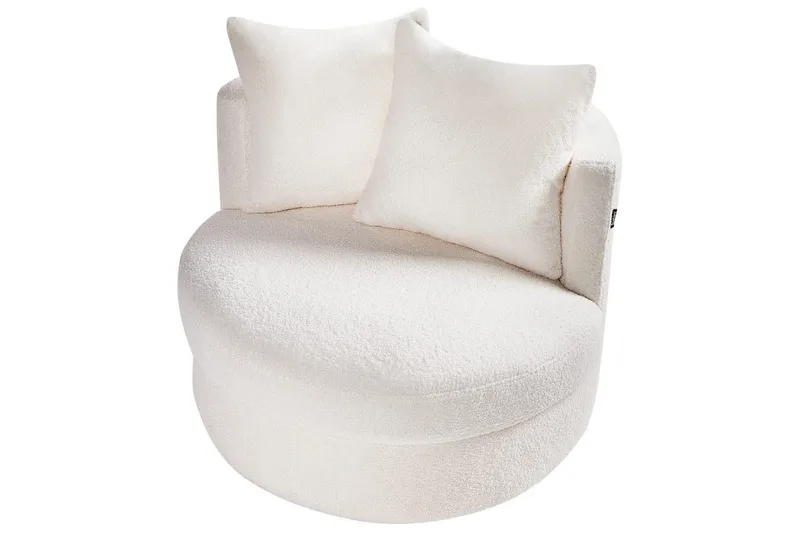 Fåtölj Dalby Vit - Vit - Möbler - Vardagsrum - Fåtöljer - Fåtölj utan armstöd