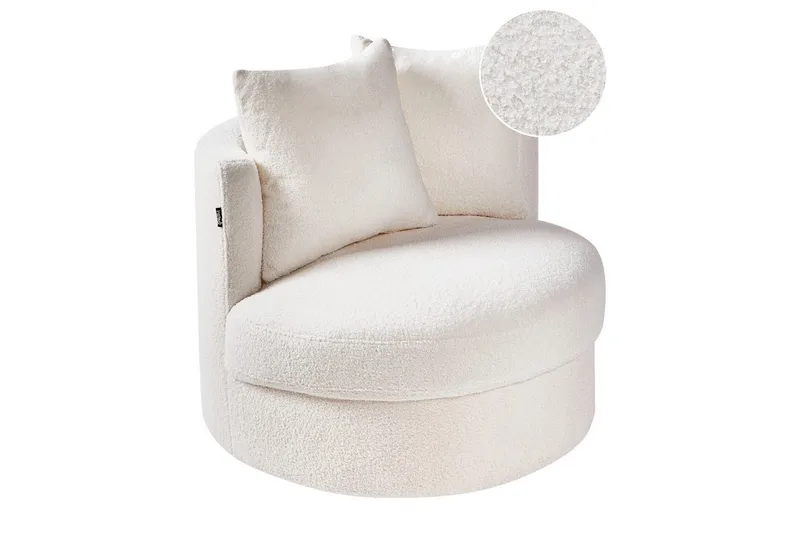 Fåtölj Dalby Vit, Vit