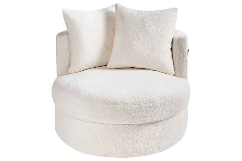 Fåtölj Dalby Vit - Vit - Möbler - Vardagsrum - Fåtöljer - Fåtölj utan armstöd