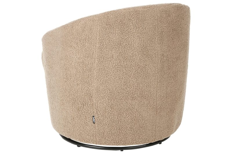 Fåtölj Davik Beige/svart - Beige/svart - Möbler - Vardagsrum - Fåtöljer - Fåtölj utan armstöd