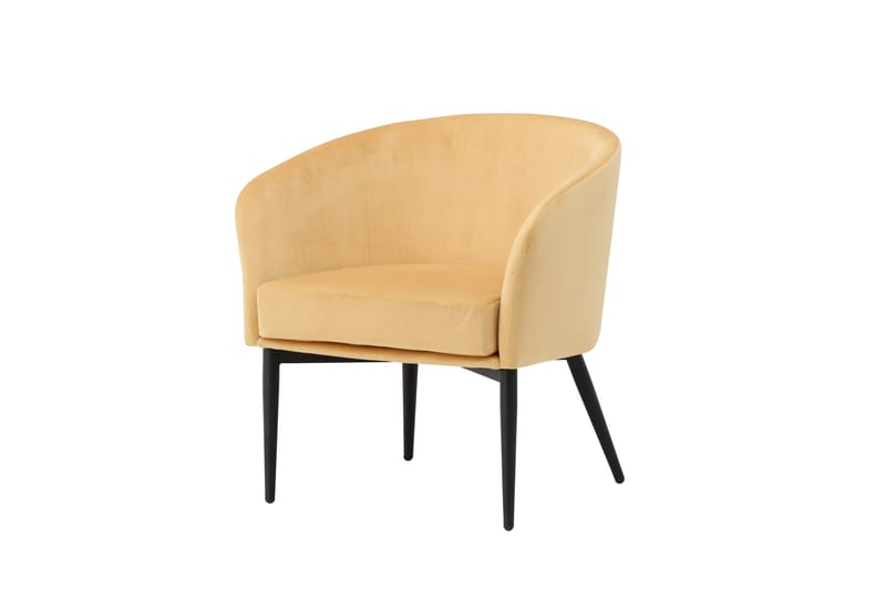 Fåtölj Fluffy - Gul - Möbler - Vardagsrum - Fåtöljer - Clubfåtöljer