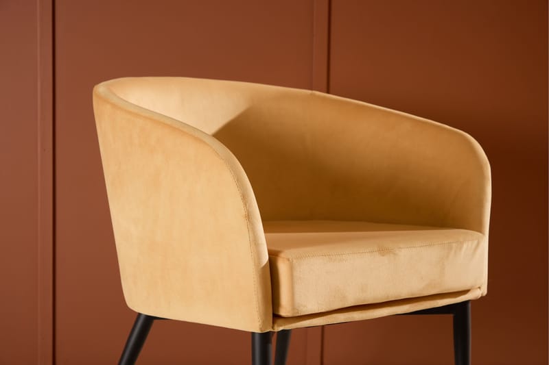 Fåtölj Fluffy - Gul - Möbler - Vardagsrum - Fåtöljer - Clubfåtöljer