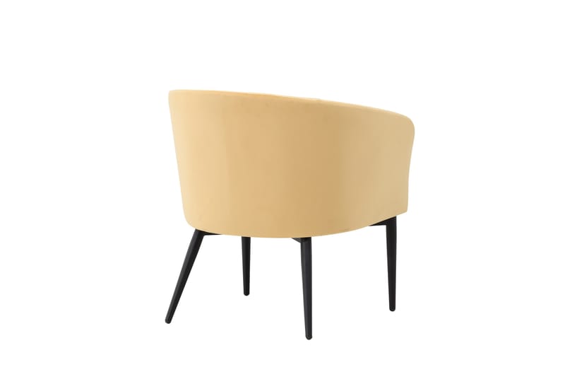 Fåtölj Fluffy - Gul - Möbler - Vardagsrum - Fåtöljer - Clubfåtöljer