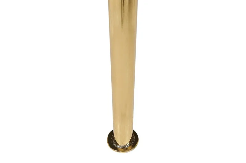 Fåtölj Langa - Vitt, guld - Möbler - Vardagsrum - Fåtöljer - Clubfåtöljer