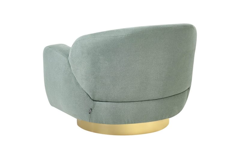 Fåtölj Lejre Grön/guld - Grön/guld - Möbler - Vardagsrum - Fåtöljer - Clubfåtöljer