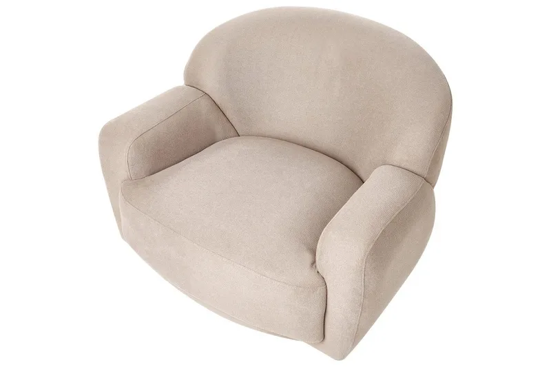 Fåtölj Lejre Taupe/guld - Taupe/guld - Möbler - Vardagsrum - Fåtöljer - Clubfåtöljer