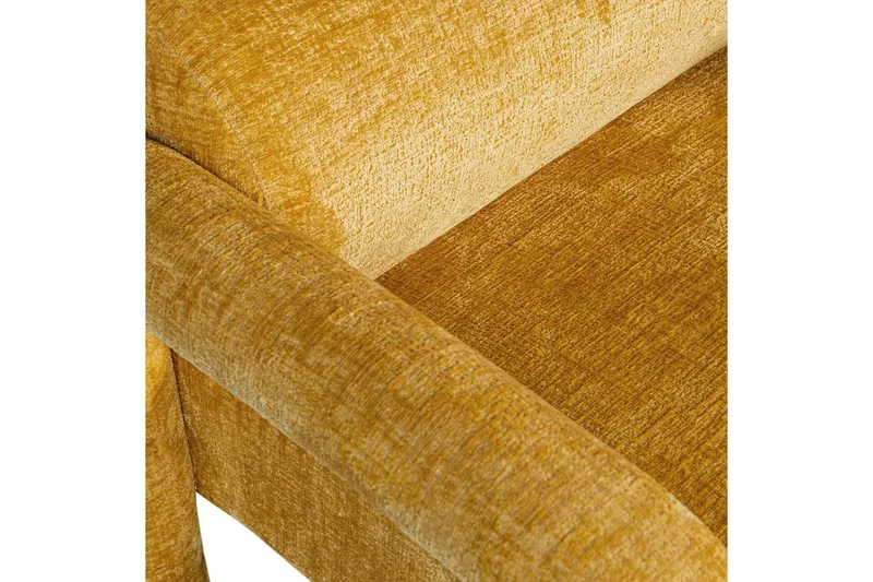 Fåtölj Lenny - Guld/Gul - Möbler - Vardagsrum - Fåtöljer