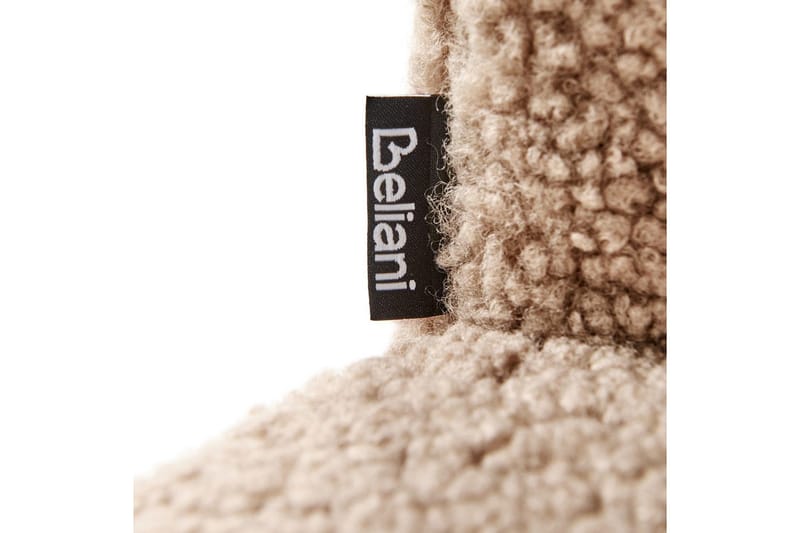 Fåtölj Lovelock - Beige, svart/Bouclé - Möbler - Vardagsrum - Fåtöljer - Fåtölj utan armstöd