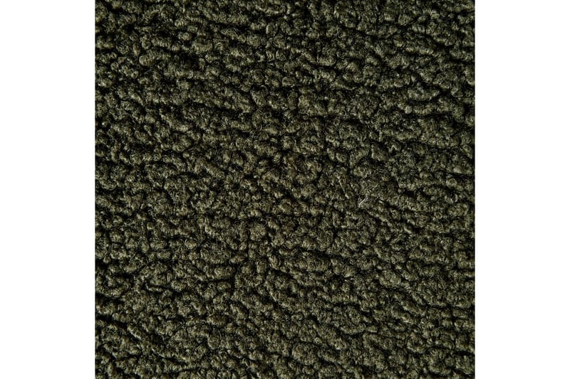 Fåtölj Lovelock - Mörkgrön, Svart/Bouclé - Möbler - Vardagsrum - Fåtöljer - Fåtölj utan armstöd