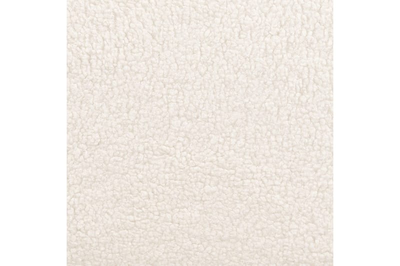 Fåtölj Lovelock - Vit, Svart/Bouclé - Möbler - Vardagsrum - Fåtöljer - Fåtölj utan armstöd