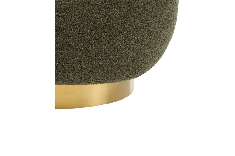 Fåtölj Loviisa - Grönt, guld - Möbler - Vardagsrum - Fåtöljer - Fåtölj utan armstöd