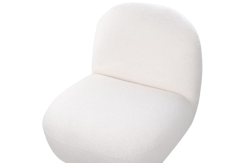 Fåtölj Loviisa - Vitt, guld - Möbler - Vardagsrum - Fåtöljer - Fåtölj utan armstöd