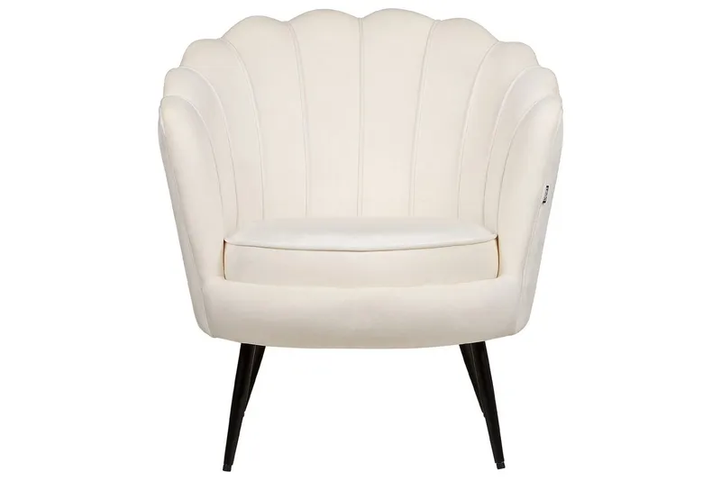 Fåtölj Lovikka Vit/Svart - Vit/Svart - Möbler - Vardagsrum - Fåtöljer