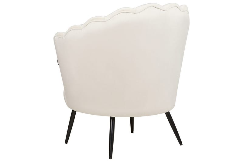 Fåtölj Lovikka Vit/Svart - Vit/Svart - Möbler - Vardagsrum - Fåtöljer